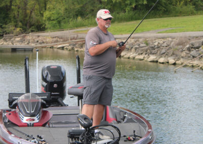 Karl Guegold landed four bass on the second day of the tournament and that effort catapulted him to win the coveted ABA Angler of the Year title.