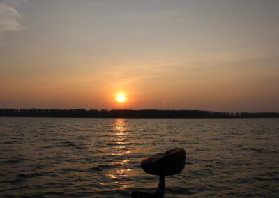 Sunsets get all the attention, but this sunrise over East Harbor is just as spectacular.