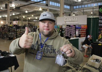 Jesse French will be at the Expo again this year with a full complement of his outstanding Blue Rock Custom Tackle