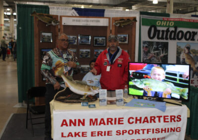 The Ann Marie Charter guys can put you and your fishing on Lake Erie walleyes.